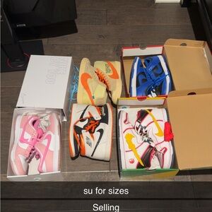 Collection - Pink, Orange, Blue, Multicolor